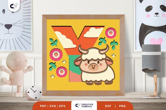 Alphabet Animal Letter Y 3D Shadow Box: A Strategic Tool for Creative Expression and Communication