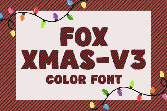 Discover the Magic of Fox Xmas-v3: A Festive Font for Creative Expression