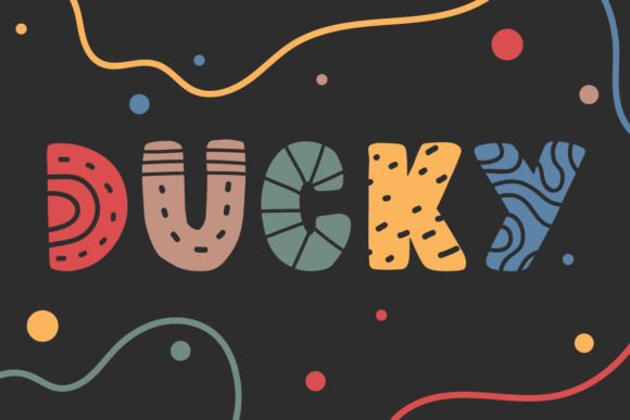 Ducky: A Unique Font for Creative Expression