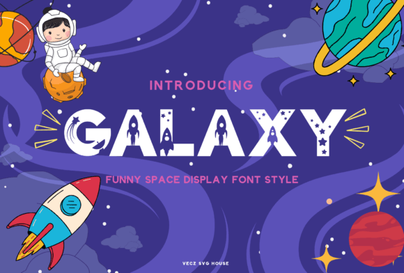 Galaxy: A Futuristic Typeface for Bold Design
