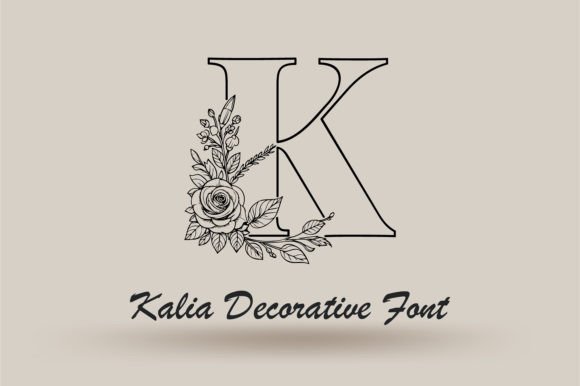 Kalia Monogram: Elegant Typography for Every Project