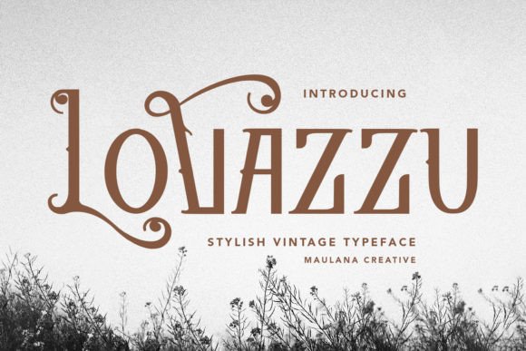 Lovazzu: A Vintage Font for Timeless Design