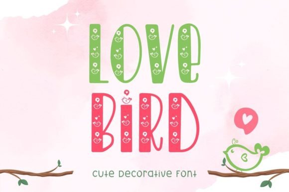 Lovebird: A Cute Font for Creative Expression