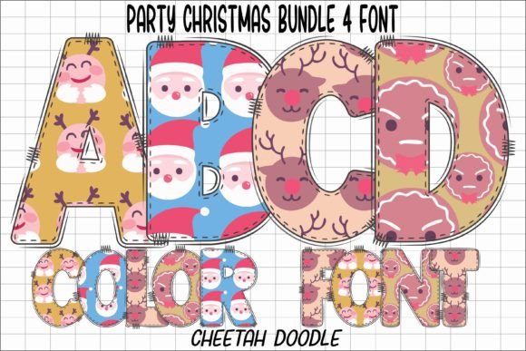 Party Christmas: A Festive Font for All Your Holiday Designs