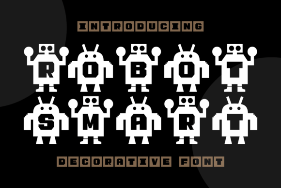 Robot Smart: A Futuristic Font for Creative Expression