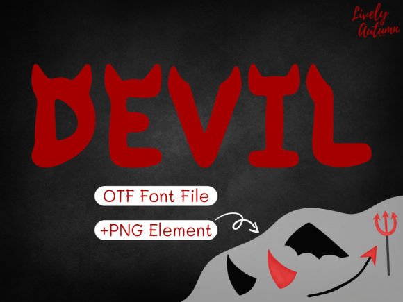 The Devil Font: A Stylish Addition to Your Design Projects
