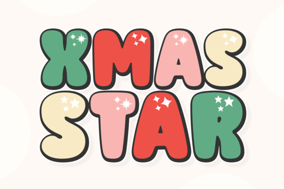 Xmas Star: Festive Font with Whimsical Charm